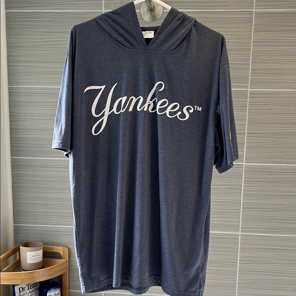 Yankees Blue Hoodie T-Shirt